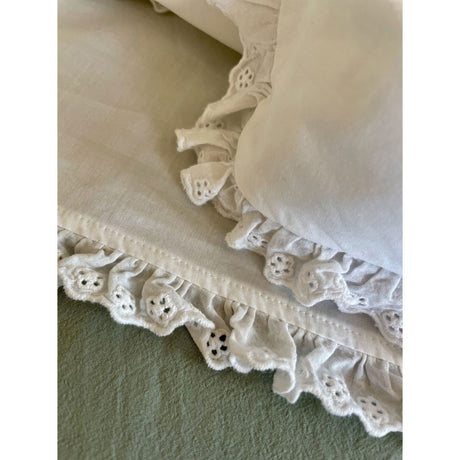 White Washed Cotton Boheme Pillow Case - Zouf.biz