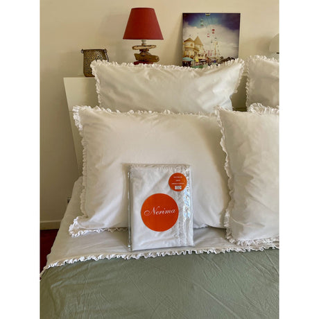 White Washed Cotton Boheme Pillow Case - Zouf.biz