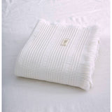 Prestige Linen Bedspread, White