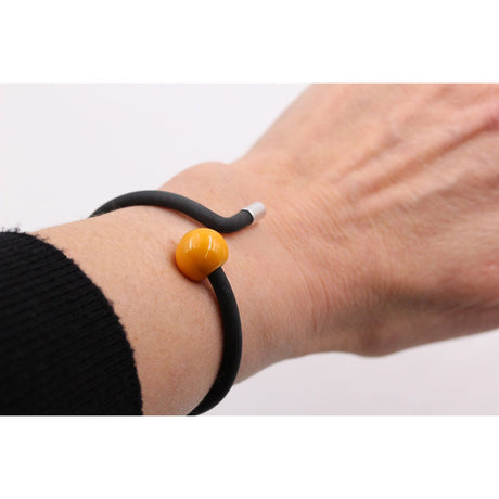 Twist PVC Bracelet, Apricot - Zouf.biz