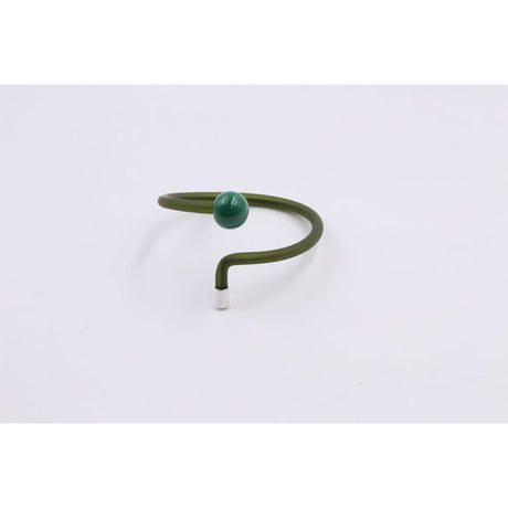 Twist PVC Bracelet, Green - Zouf.biz