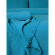 Cotton Gauze Flat Sheet, Duck Egg Blue