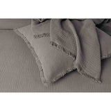 Cotton Cushion Cover, Slate Grey