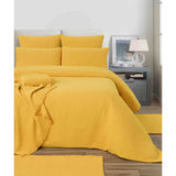 Cotton Gauze Bedspread, Turmeric