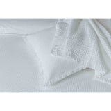 Cotton Gauze Flat Sheet, White