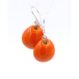 Gouttes d'Eau Urban Drop Earrings, Orange