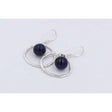 Gypsies Drop Earrings, Midnight Blue