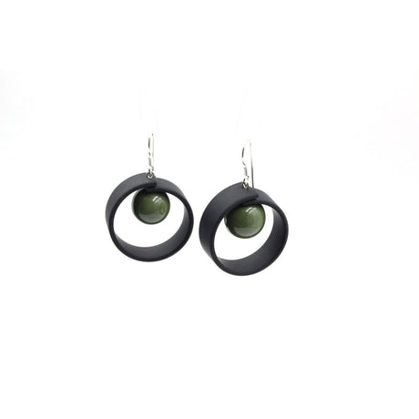 Tempo Drop Earrings, Khaki