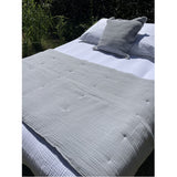 Cotton Gauze Eiderdown, Pearl Grey