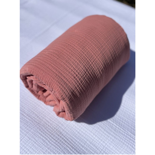 Cotton Gauze Eiderdown, Terracotta