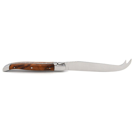 Laguiole Cheese Knife Thuya Wood, Prestige Collection - Zouf.biz