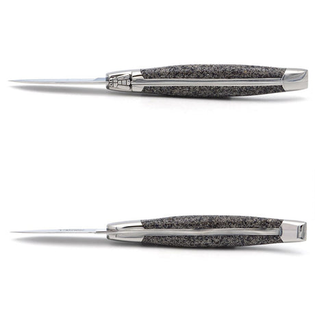 Laguiole Oyster Knife Mussell Shell, Prestige Collection - Zouf.biz