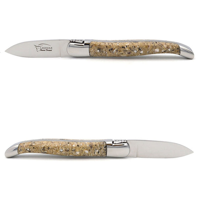 Laguiole Oyster Knife Oyster Shell, Prestige Collection - Zouf.biz