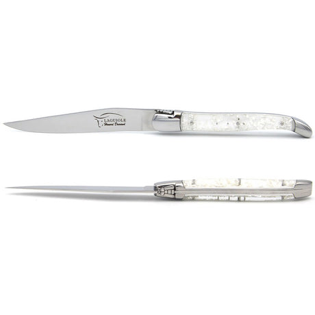 Laguiole Steak Knives, Mix with Silver Foil - Zouf.biz