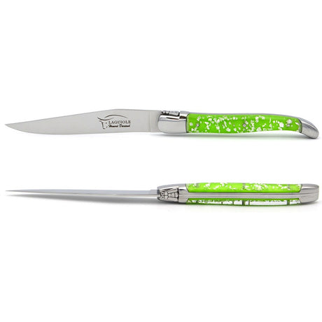 Laguiole Steak Knives, Mix with Silver Foil - Zouf.biz