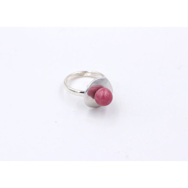 Fleur Ring, Raspberry