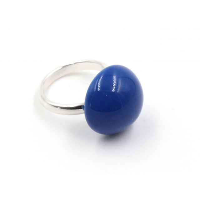 Ludic Urban Ceramic Ring, Azure