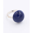 Ludic Urban Ceramic Ring, Midnight Blue