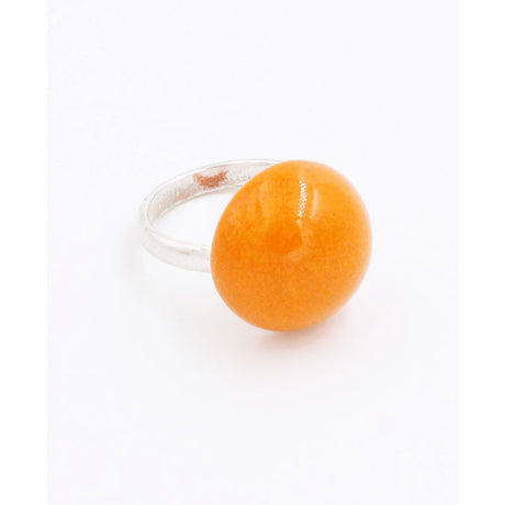 Ludic Urban Ceramic Ring, Orange