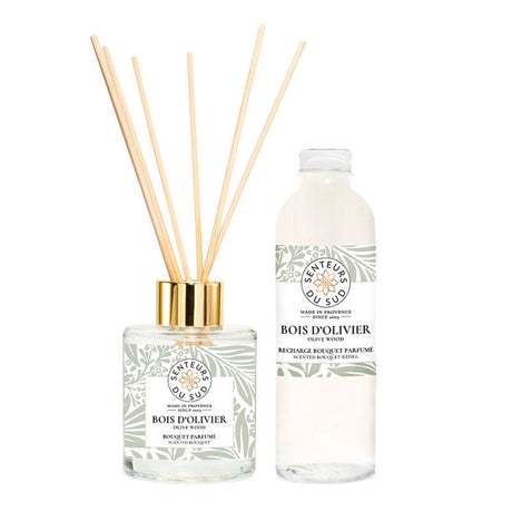 Olive Wood Reed Diffuser & Refill Gift Set - Zouf.biz