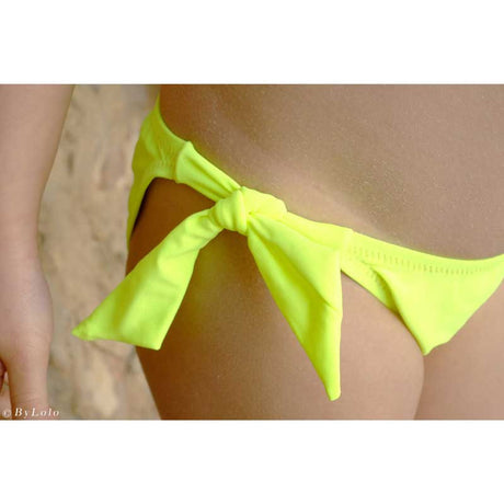 Solid Colour Bikini, Yellow - Zouf.biz