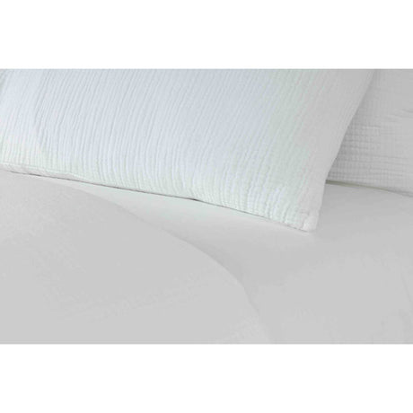 Cotton Gauze Pillow Case, White - Zouf.biz