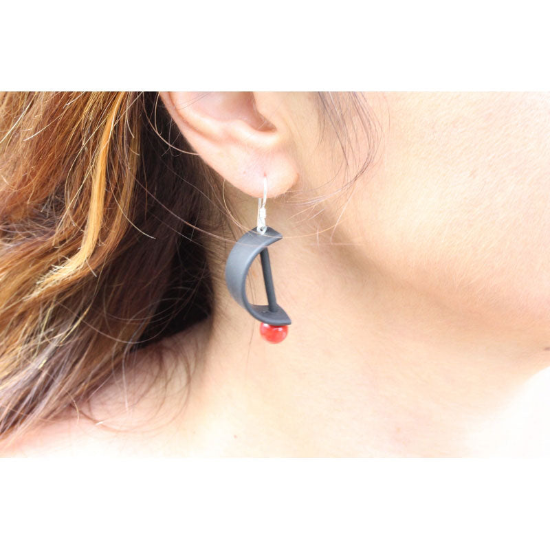 Cherry Alpha Drop Earrings - Zouf.biz