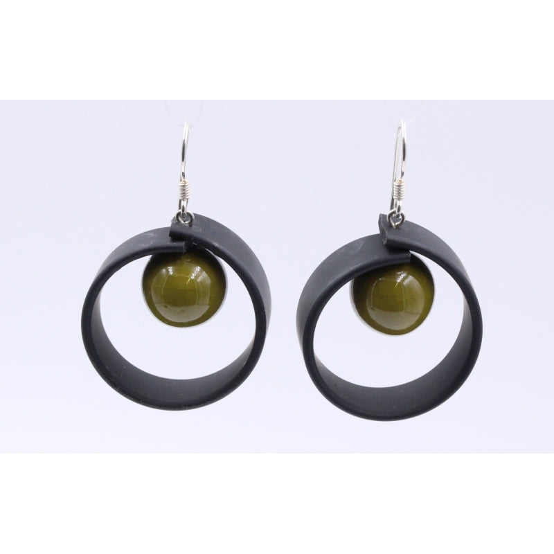 Tempo Drop Earrings, Pistachio - Zouf.biz