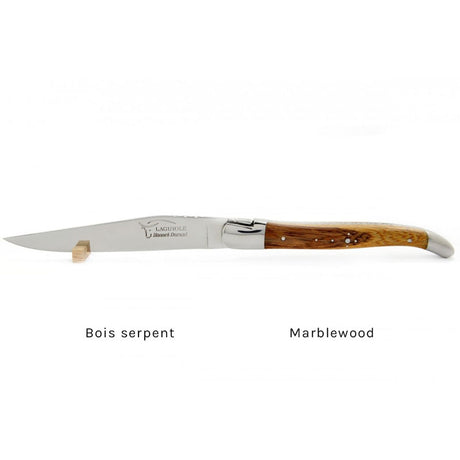 Laguiole Steak Knives Mix Wood, Prestige Collection - Zouf.biz