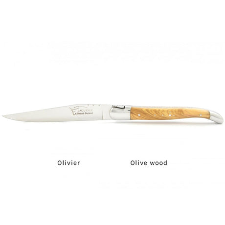 Laguiole Steak Knives Mix Wood, Prestige Collection - Zouf.biz