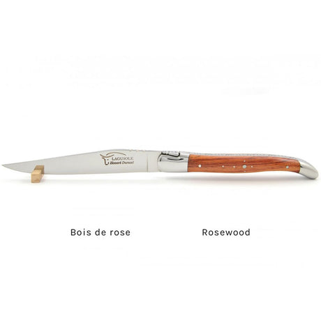 Laguiole Steak Knives Mix Wood, Prestige Collection - Zouf.biz