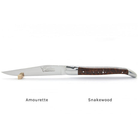 Laguiole Steak Knives Mix Wood, Prestige Collection - Zouf.biz