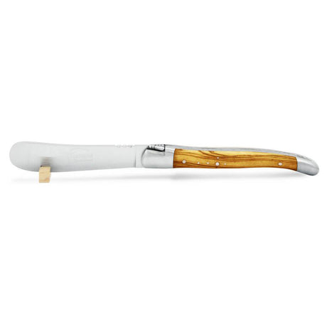 Laguiole Butter Knife Olive Wood, Prestige Collection - Zouf.biz